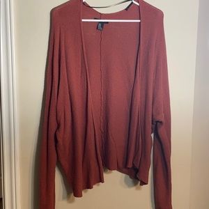 Mauve Auburn Colored Cardigan